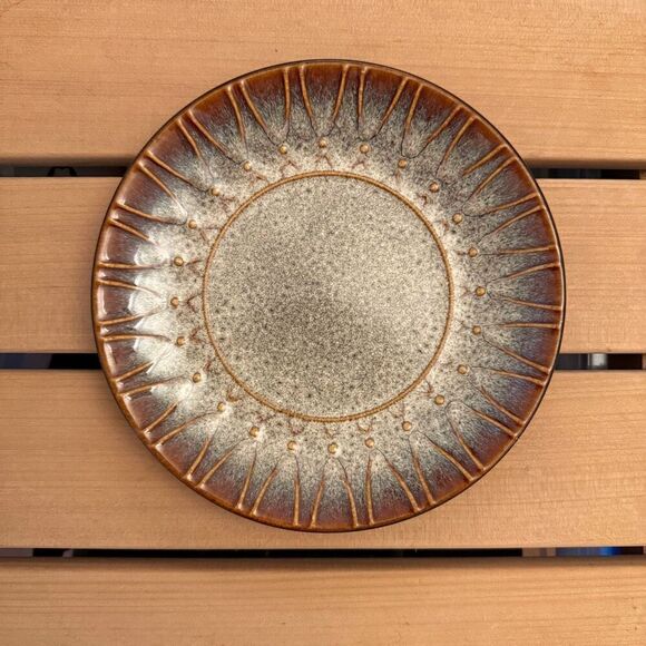 Laurie Gates Blue 8” Salad Plate Nova California Designs‎ Arches Ceramic Ombré - Picture 1 of 3